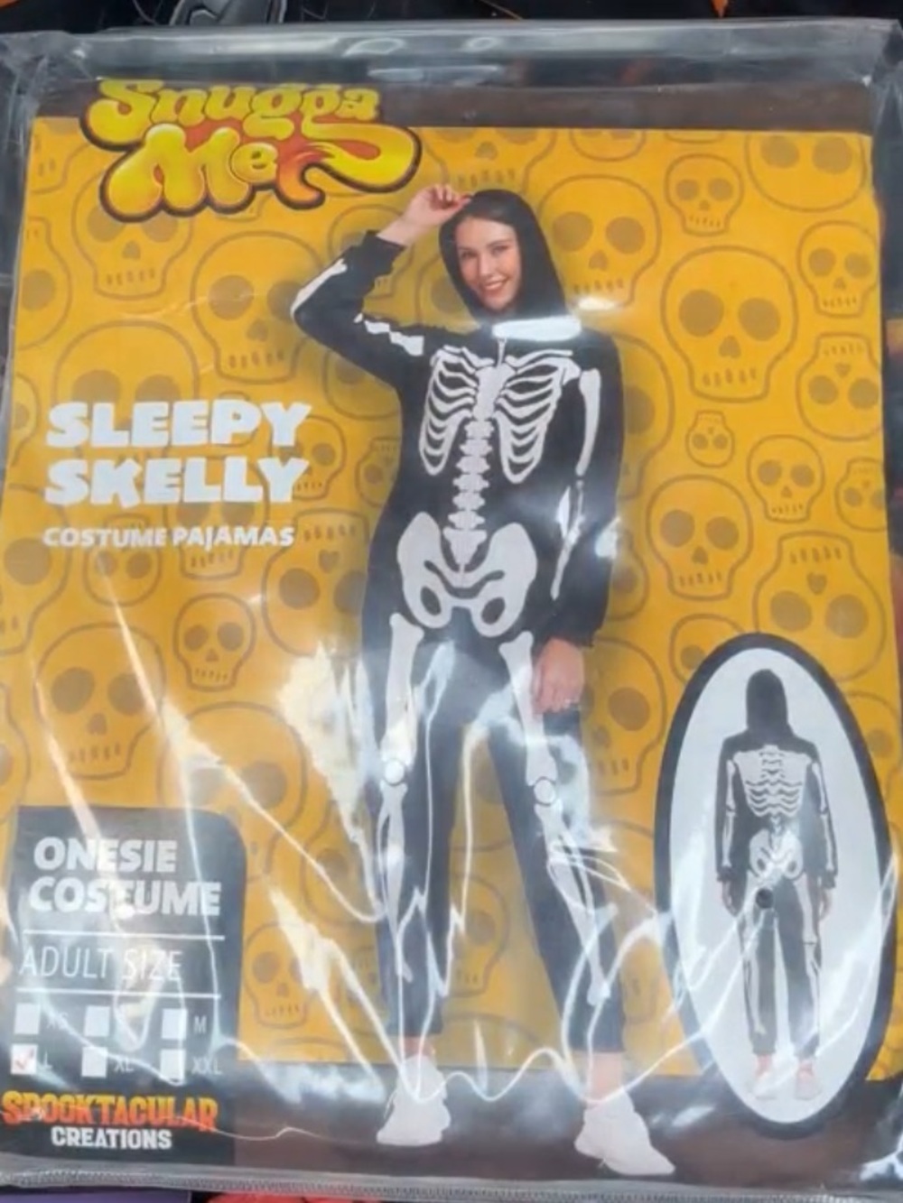 Sleepy Skelly Skeleton Costume
